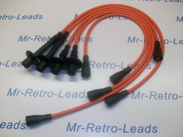 Orange 8mm Performance Ignition Leads T2 Bay T25 Camper 1700 1800 2000 Quality