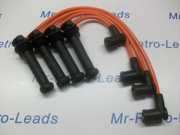 Orange 8mm Performance Ignition Leads For The Fiesta St150 Mk6 Vi Quality Leads