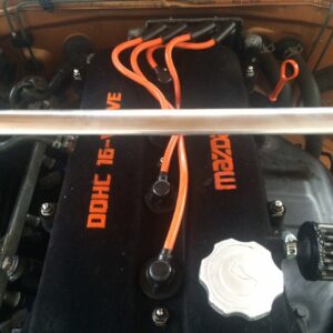 Orange 8mm Performance Ignition Leads For The Mx5 Mk1 Mk2 1.6 1.8 Eunos Quality