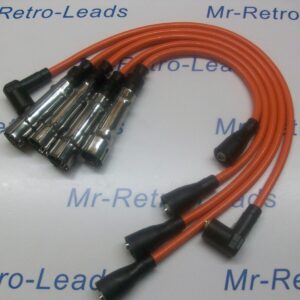 Orange 8mm Performance Ignition Leads Golf Mk1 Gti M4 Fitment Ht Quality Leads