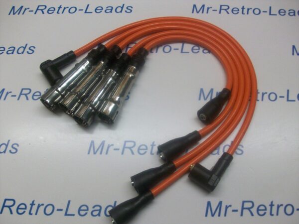 Orange 8mm Performance Ignition Leads Golf Mk1 Gti M4 Fitment Ht Quality Leads