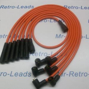 Orange 8mm Performance Ignition Leads For The Capri 2.8 Cologne V6 Quality Lead