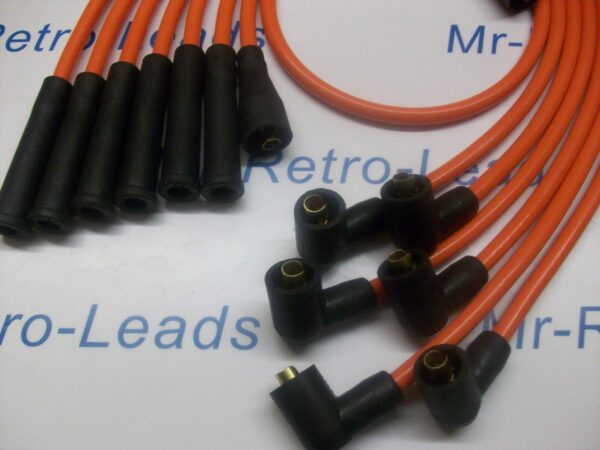 Orange 8mm Performance Ignition Leads For The Capri 2.8 Cologne V6 Quality Lead