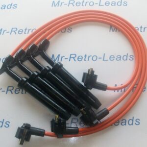 Orange 8mm Performance Ht Leads Escort Mk5 Fiesta Mk3 Rs Turbo Xr2i I.6i Efi