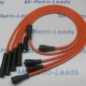 Orange 8mm Performance Ignition Leads Escort Rs1600 Xr3 Xr3i Fiesta Xr2 Quality