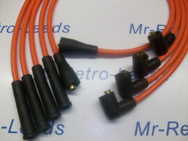 Orange 8mm Performance Ignition Leads Escort Series 2 / Phase 2 Rs Turbo Ht...
