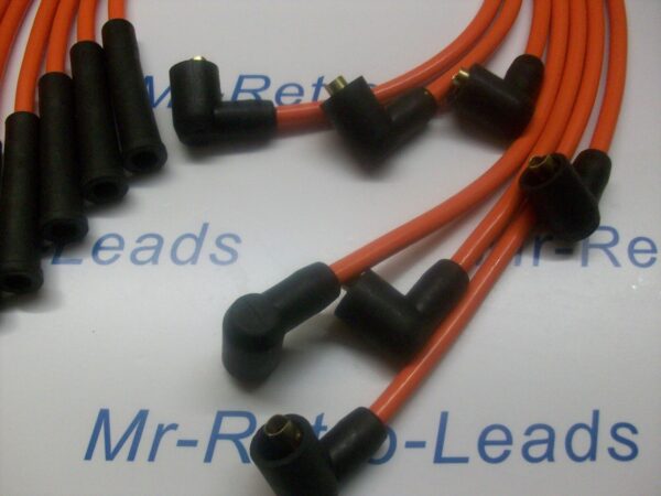 Orange 8mm Performance Ignition Leads Will Fit. Reliant Scimitar V6 Essex Tvr Ht