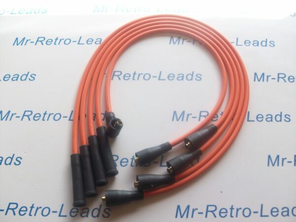 Orange 8mm Performance Ignition Leads Fits The Lotus Excel Esprit 2.2 Quality Ht