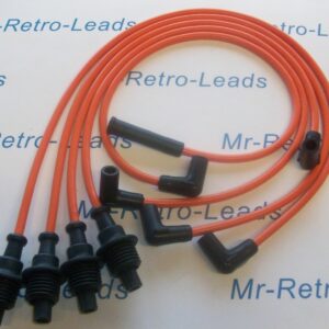 Orange 8mm Performance Ignition Leads For Gti 205 305 309 405 1.6 Quality Leads