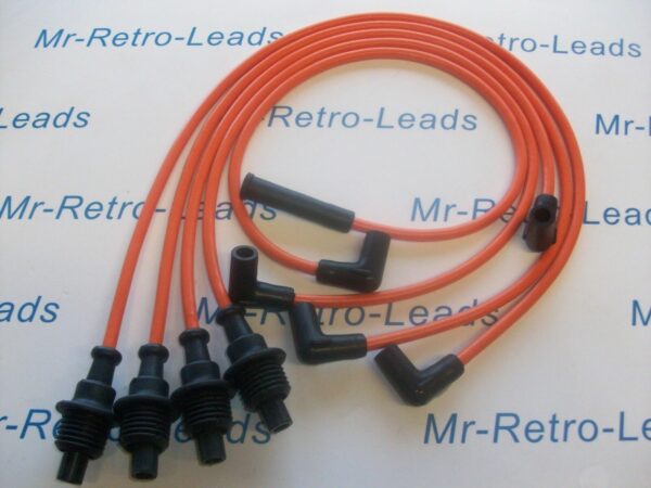 Orange 8mm Performance Ignition Leads For Gti 205 305 309 405 1.6 Quality Leads