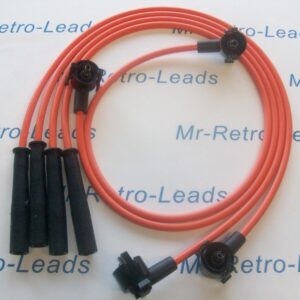 Orange 8mm Performance Ignition Leads For The Fiesta Mkiv 1.3i 1.3 1.0 Quality