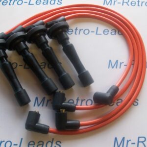 Orange 8mm Performance Ignition Leads For The Civic B16 B18 Dohc Engines Quality