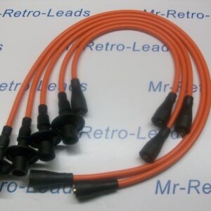 Orange 8mm Performance Ignition Leads For Beetle & T2 1968-1979 Quality Ht Leads