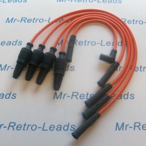 Orange 8mm Performance Ignition Leads 106 205 306 309 405 1987 > Quality Leads