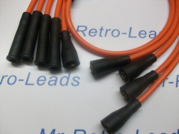 Orange 8mm Performance Ignition Leads For The Sierra Fiesta 1.3 1.6 1.8 2.0 Ht