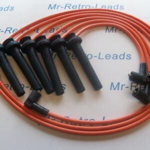 Orange 8mm Performance Ignition Leads For The Mondeo St220 Mkiii 3.0i V6 24v