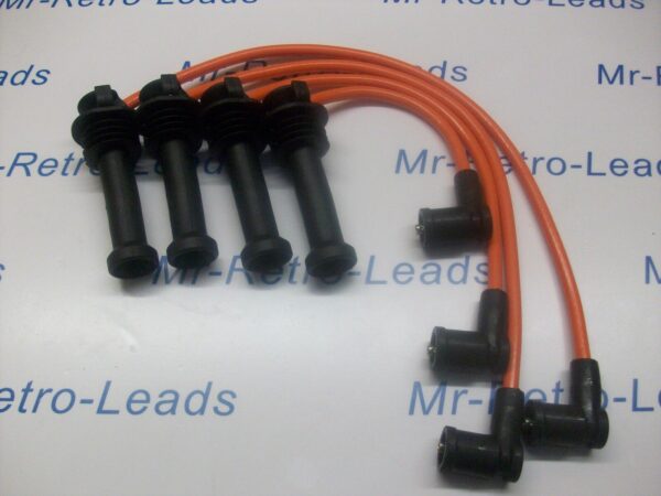 Orange 8mm Performance Ignition Leads For The Focus Zetec Quality Ht Leads .