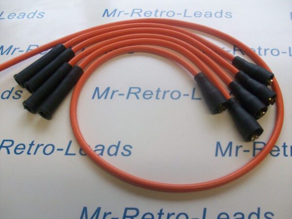 Orange 8mm Performance Ignition Leads Fits The Renault 5 Gt Turbo Quality Ht