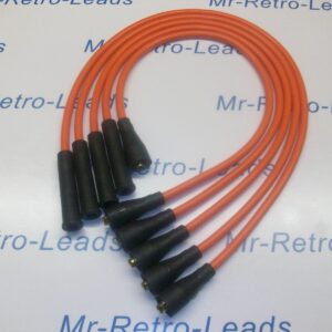 Orange 8mm Performance Ignition Leads For The Escort Mk2 Mk3 Fiesta Mk1 Mk2  Ht