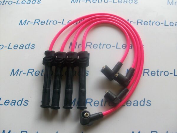 Pink 8mm Performance Ignition Leads For The Clio Mk11 2.0 16v Sport Fiat Punto