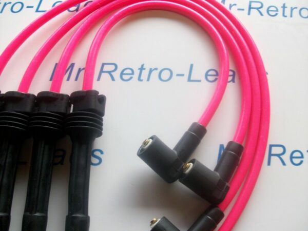Pink 8mm Performance Ignition Leads For The Clio Mk11 2.0 16v Sport Fiat Punto