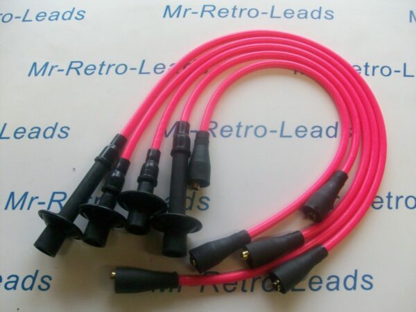 Pink 8mm Performance Ignition Leads Will Fit.  T2 Bay T25 Camper 1700 1800 2000