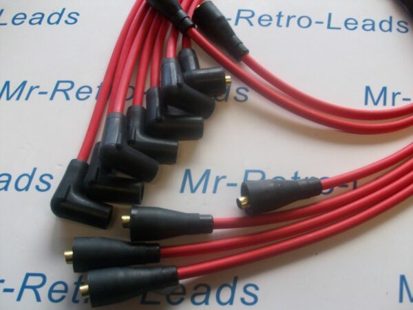 Red 7mm Performance Ignition Leads Fits The Jaguar Mk 2 Xj6 Xk 6 Cyl Quality Ht