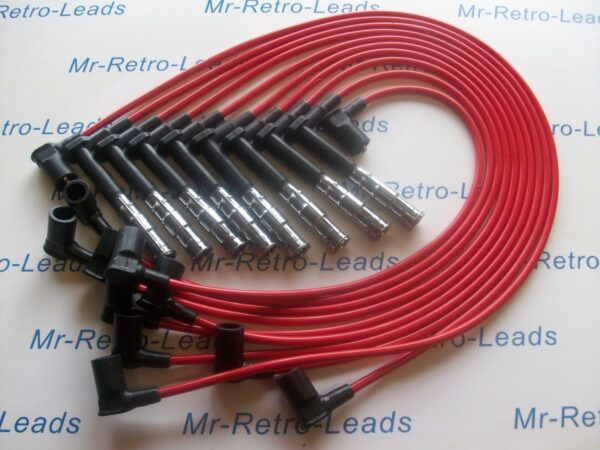 Red 7mm Performance Ignition Leads Fits The Mercedes 500 420 400 E G S Sl M119