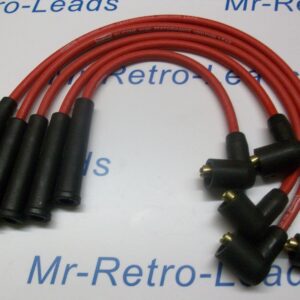 Red 7mm Performance Ignition Leads Triumph Tr3 Tr4 Tr4a Champion Ht Quality Lead