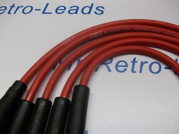 Red 7mm Performance Ignition Leads Triumph Tr3 Tr4 Tr4a Champion Ht Quality Lead