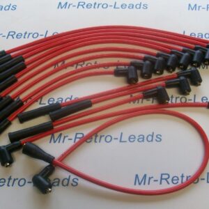 Red 8.5mm Performance Ht Leads Fits Jaguar  E-type S3 Roadster E-type S3 2+2 Ht