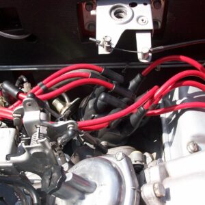 Red 8.5mm Performance Ignition Leads For The Triumph Stag 3.0 V8 Quality Leads