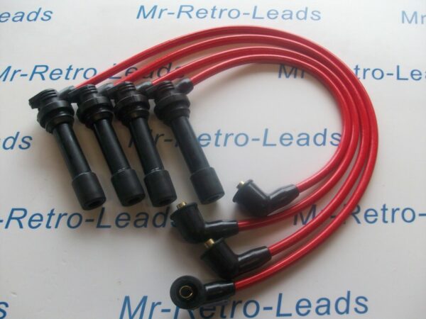 Red 8.5mm Performance Ignition Leads For 323f 1.5 Engine Code Z5 323c 323p 16v