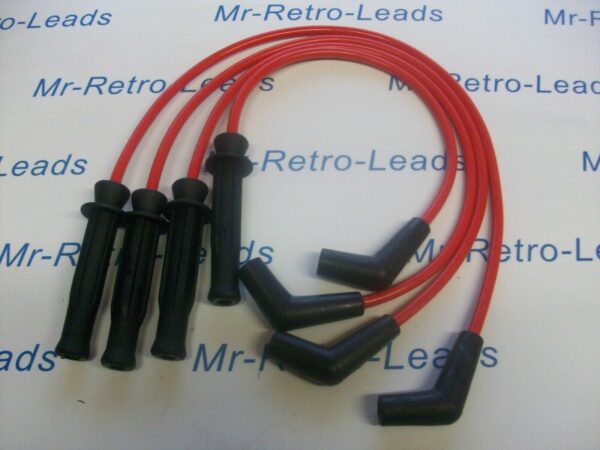 Red 8.5mm Performance Ignition Leads Rover Discovery 2.0 Mpi 89 > 98 Quality Ht