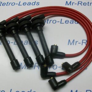 Red 8.5mm Performance Ignition Leads For Micra K12 K11 Hatch 1.0i 1.3i 1.4i 16v