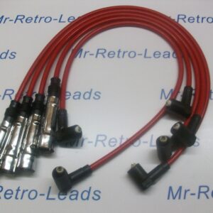 Red 8.5mm Performance Ignition Leads Golf G60 Jetta 1.6 1.8 Gti Quality Leads