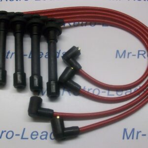 Red 8.5mm Performance Ignition Leads For The Civic 2.0i 1.8i 1.6i 1.5i 1.4i 16v