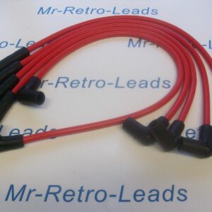 Red 8.5mm Performance Ignition Leads Wrangler Jeep Cj7 2.5 4-cyl Quality Leads