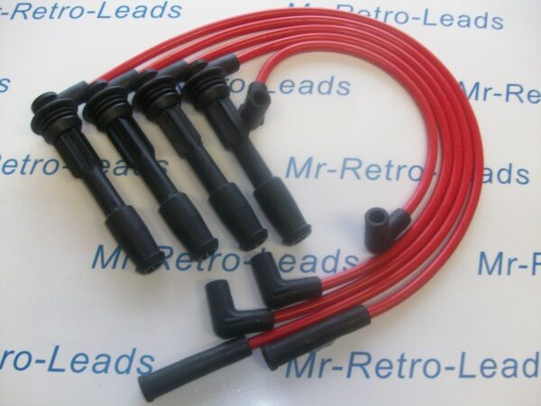 Red 8.5mm Performance Ignition Leads Williams 19 Clio 2.0i 1.8i 1.7 16v Quality