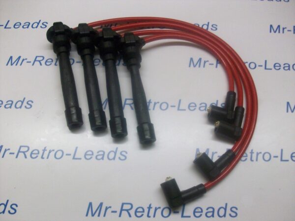 Red 8.5mm Performance Ignition Leads For The Punto Brava Bravo Lancia 1.2 16v