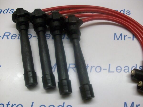 Red 8.5mm Performance Ignition Leads For The Punto Brava Bravo Lancia 1.2 16v