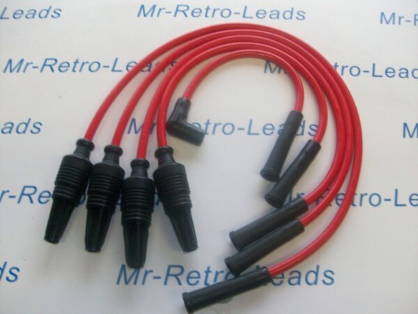 Red 8.5mm Performance Ignition Leads For 106 205 306 309 405 1987 > Quality Lead