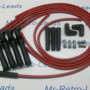 Red 8.5mm Performance Ignition Lead Kit 309 405 1.9 Mi16 16v Bx19 16v Part Built