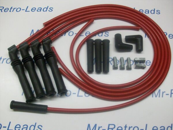Red 8.5mm Performance Ignition Lead Kit 309 405 1.9 Mi16 16v Bx19 16v Part Built