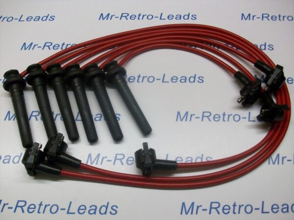 Red 8.5mm Performance Ignition Leads For The Mondeo Mkii Mki 2.5 V6 24v St24