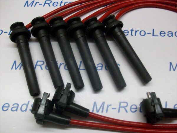 Red 8.5mm Performance Ignition Leads For The Mondeo Mkii Mki 2.5 V6 24v St24