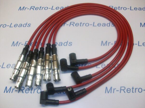Red 8.5mm Performance Ignition Leads Vr6 Mk3 Vr6 Obd2 Passat 2.8 Quality Leads
