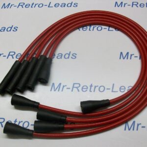 Red 8.5mm Performance Ignition Leads For The Capri 1.6 2.0 Ohc Cortina P100 Ht