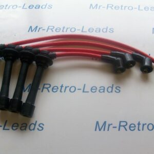 Red 8.5mm Performance Ignition Leads For The Mx5 Mk1 Mk2 1.6 1.8  Eunos Ht Leads