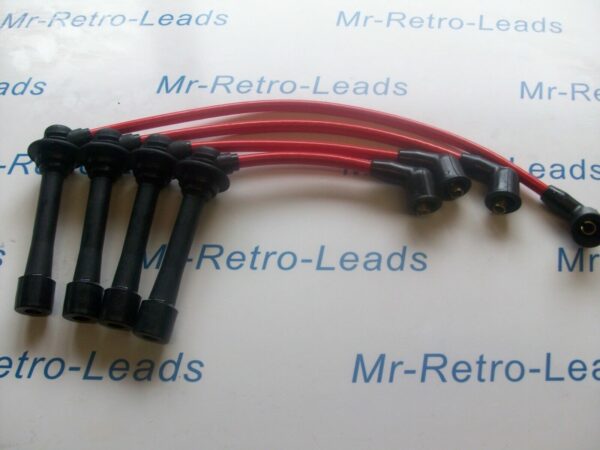 Red 8.5mm Performance Ignition Leads For The Mx5 Mk1 Mk2 1.6 1.8  Eunos Ht Leads